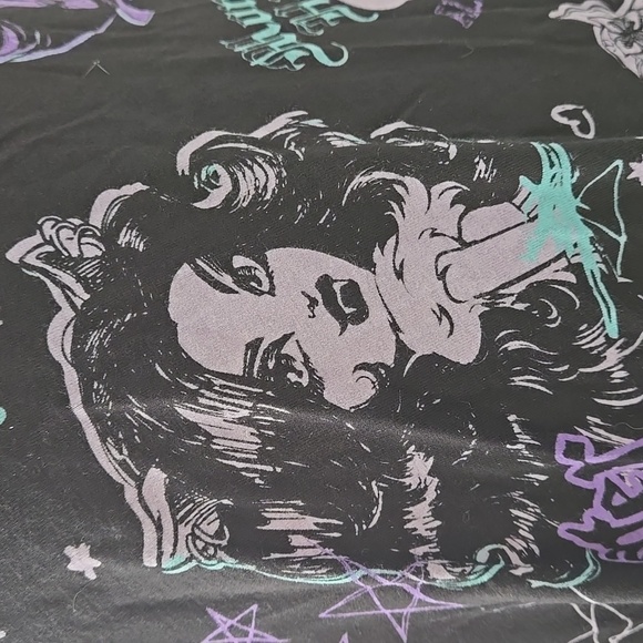 Killstar x Monster High Black and Purple Skater Skirt, Like New - Picture 7 of 12